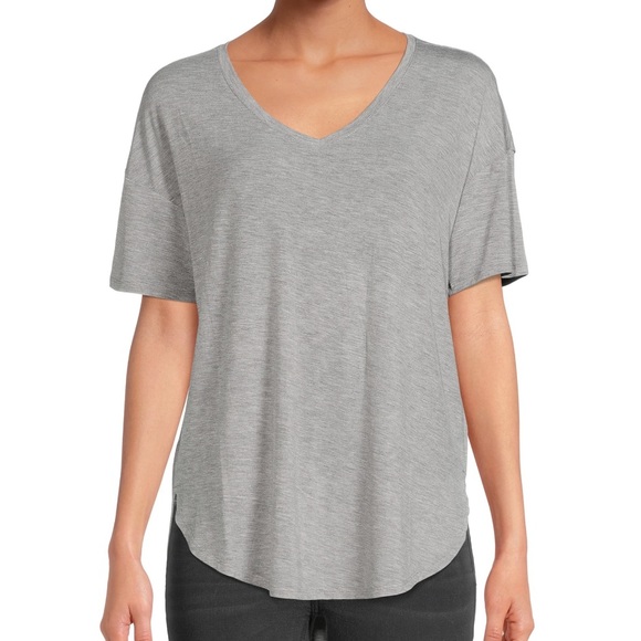 Time and Tru Women’s V Neck Tunic Tee - Picture 1 of 1